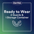 DenTek Comfort-Fit Dental Guard For Nighttime Teeth Grinding, Comfort-Fit Guard, 2 count(Pack of 1)...