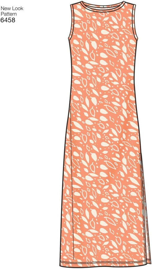 NEW LOOK Patterns Misses' Easy Knit Separates A (10-12-14-16-18-20-22) 6458...