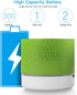 AICase Portable Wireless Mini Bluetooth Speaker, Super Bass Stereo Rechargeable Speaker with LED Lights......