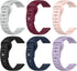 Compatible with RUIMEN smart watch D1. Band for Women Men, Silicone Watch Band Replacement Strap Adjustable Wristband for RUIMEN smart watch D1 Ba...