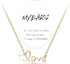 MYEARS Women Word Love Necklace Gold Cursive Pendant 14K Gold Filled Chain Dianty Boho Beach Simple Handmade Jewelry Gift...