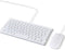 Wired Keyboard and Mouse Combo Slim & Quiet, USB Connection, Compact Keyboard, US English, White...