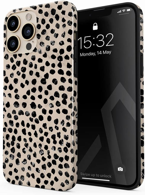 BURGA Phone Case for iPhone 13 Pro Max - Cute, Trendy, Aesthetic, Pattern Phone Cover, Hard Shell Protection - fits Apple iPhone 13 Pro Max Case f...