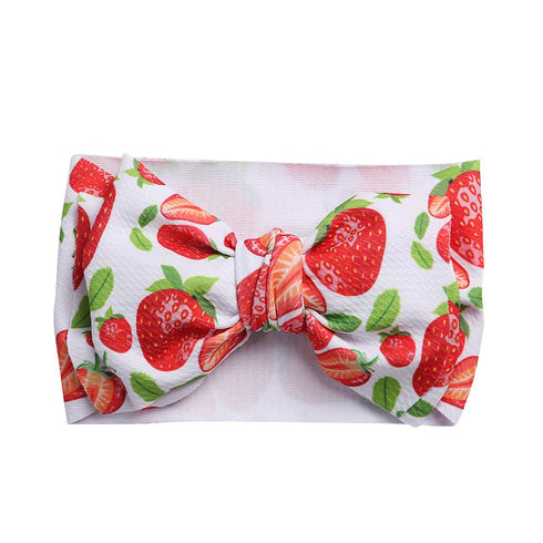 KIDOCHEESE Oversized Headbands with Large Hair Bows, Elastic Nylon Hairbands and Head Wraps for Baby Girls, Newborns, Infants, and Toddlers...
