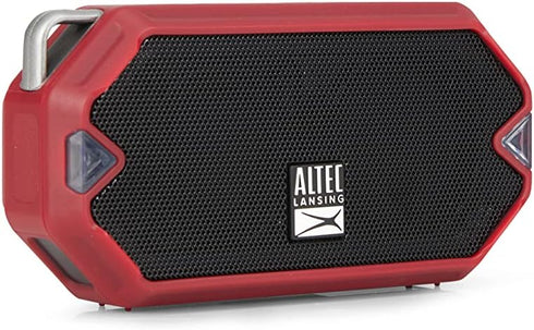 Altec Lansing - HydraMini Wireless Bluetooth Speaker, IP67 Waterproof USB C Rechargeable Battery with 6 Hours Playtime, Compact, Shockproof, Snowp...