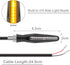 Kinstecks 4PCS Motorcycle Indicators Flowing Turn Signal Lights Motorbike Turning Indicators 12V 12 LEDs Bulbs...