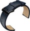Ticwatch Pro 5 Smartwatch Band Replacement 24mm Width Leather Watch Strap Quick Release Genuine Watch Band Only for Pro 5 Watch, Smart Casual Blue...