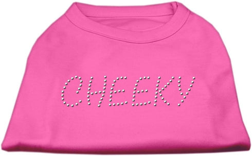Mirage Pet Products Cheeky Rhinestone Shirt, Medium, Bright Pink...