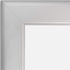 SnapeZo Certificate Frame 8.5x11, Silver, 1.25 Inch Aluminum Profile, Front-Loading Snap Frame, Wall Mounting, Professional Series...