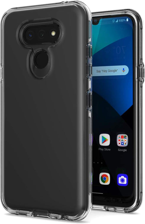 for LG Harmony 4, Xpression Plus 3, LG Premier Pro Plus - Clear Phone Case - AC2 Clear...