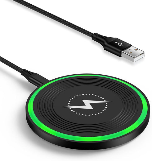 15W Wireless Charger Fast Charging Pad for Samsung Galaxy Z Fold 6 5 4, Z Flip 6 5 4, S24 S23 S22 S21 S20 Ultra 5G FE S10 S9 S8 S7, Note 20 10 9 8...