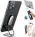 Phone Holder Foldable Phone Stand Phone Ring Holder Finger Kickstand 360° Rotation Cell Phone Stand Metal Phone Grip for Magnetic Car Mount Sticky...