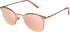 Foster Grant Womens Elsie Sunglasses, Rose Gold, 56mm US...