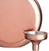 Luxury Stainless Steel Mini Hip Flask with Decanting Funnel, 140 ml (5 fl oz) -Copper Effect, 8.7 x 2.5 x 10 cm...