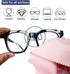 Glasses Cleaner Cloth - Microfiber Cloth for Eyeglasses, Lenses, Cameras, Screens, Cell Phone, LCD TV Screens and More - 6"x7" (Pink, 12 Pack)...