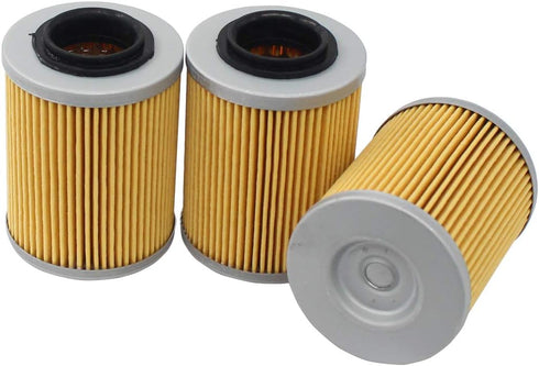 MOTOKU Pack of 3 Oil Filter for Bombardier Can-Am Outlander 500 570 650 Commander 800 1000 Electric Defender HD8 HD10 Maverick 1000R ATV...
