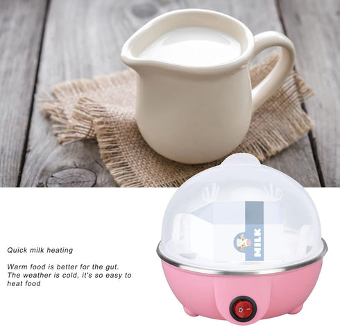 Fdit Egg Cooker,With Heating Plate Can Cook 7 Large Eggs Automatic Power Off Suitable for Kitchen Cooking ()...