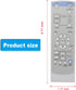 XD250REM Replace Projector Remote Control Compatible with Mitsubishi Projectors XD250U-ST XD280U XD280U-G FD630U FD630U-G WD620U WD620U-G XD250U X...