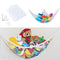 Toy Hammock, Storage Hammock Toy Organizer,Ultralight Large Storage Net for Teddy Bears, Balls, Toys, Linen Storage and Gear (1.4*1*1M)...
