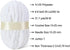Chenille Chunky Yarn Super Bulky Soft Thick Fluffy Jumbo Giant Washable Polyester Big Yarn DIY for Arm Knit Blanket Cushion Bed Sofa Home Decor,Wh...