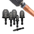 6PCS HVAC Swaging Tool, HVAC Repairing Set Air Conditioner Copper Tube Expander Drill Bit Soft Copper tubing Tool bit with 1/4''? 3/8''?1/2''? 5/8...