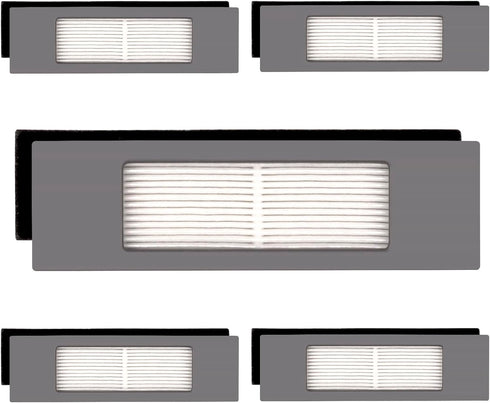 5PCS Hepa Filter Compatible with Robot Vacuum Ecovacs DEEBOT OZMO 920 950 T8 AIVI Max T9 T5 N5 N7 N8+ N8 Pro Plus DX55 DX93 DJ65, Robot Vacuum Cle...