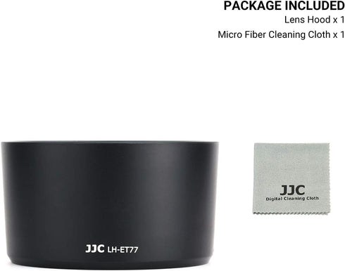 Lens Hood for Canon RF 85mm F2 Macro IS STM Lens on EOS R6 R6 Mark II R5 RP R Camera, RF 85mm Lens Hood Reversible Lens Hood Replace Canon ET-77 H...