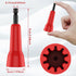 2Pcs Wire Nut Twister, Wire Twister Tool with 1/4inch Chuck, Wire Nut Driver Multifunctional Wire Twister Spinner Connector Socket Electrician Too...