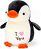 HWD 8.7" Soft Stuffed Penguin Dolls, Stuffed Animals Toys, Gifts for Kids Toddlers Birthday Christmas Day Valentine's Day (Black)...