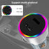 Aluminum Alloy Car Charger,WORDIMA USBC Car Charger Transparent Case,60W Led RGB PD/PPS Compatible with iPhone 14 Pro Max/14 Plus/13 Pro Max/Ipad ...