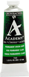 Grumbacher Academy Oil Paint, 37 ml/1.25 oz, Permanent Green Light...