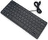 Mini Wired Keyboard(English) Ultra Thin and Light Portable 78 Keys Small USB Multimedia Desktop, Computer, Notebook, Laptop, Windows 7/8/10 (Engli...