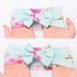 Galabloomer Receiving Blanket Headband Set Flower Print Baby Swaddle Blankets...