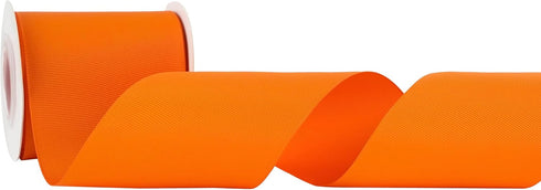 MEEDEE Orange Grosgrain Ribbon 3 Inch Grosgrain Hair Ribbon 10 Yards Per Roll Thick Orange Ribbon for Cheer Bow, Hair Bow Supplies Wide Grosgrain ...
