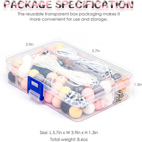 15mm Silicone Bead, Transfer Prints Leopard Silicone Beads & Cow Print Silicone Beads, 108 Silicone Beads for Keychain Making & DIY Jewelry Suppli...