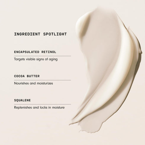 Versed Press Restart Retinol Body Lotion - Cocoa Butter + Squalane Moisturizer for Dry Skin - Firming Body Retinol to Smooth Texture & Brighten Sk...