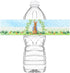 Peter Bottle Wraps - 20 Rabbit Water Bottle Labels - Rabbit Party Decorations - Peter Party Supplies - Blue Bottle...