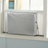 Indoor Air Conditioner Cover, AC Unit Window Cover for Inside Double Insulation with Elastic Drawstring 25L x 17H x 3.5D inches Grey...