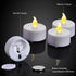 Battery Tea Lights-24 Pack LED Tea Lights Candles Realistic and Bright Flickering Holiday Gift Operated Flameless LED Tea Light for Seasonal & Fes...