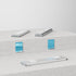 Under Cabinet Lights Magnetic stickys 4PCS - Replacement Magnetic Strips with Adhesive Backing for Under Cabinet Lighting, LMS02-2...