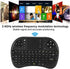 Cuifati Mini Keyboard, 2.4GHz 83 Keys Mouse Remote Multifunction Ergonomical Mini Keyboard Touch Keyboard...