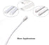 T5 T8 Extension Cords, 9ft Connector Cord, 3-Prong Extended Power Cable for Integrated LED Tube Light, Single LED Shop Garage Light Fixture, Under...