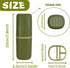 Toothbrush Travel Case Portable Travel Toothbrush Holder Toothbrush and Toothpaste Travel Case for School Bathroom Travel Camping Toothbrush Trave...