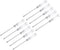 uxcell Mini Slotted Screwdriver, 3.0mm Flat Head 115mm Length for Small Appliances Repair, 10 Pcs...