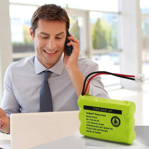 27910 Cordless Phone Battery for Motorola SD-7501 MD7161 AT&T 27910 89-1323-00-00 E1112 E2801 TL72108 Vtech I6725 RadioShack 23-959 Ni-MH 3.6V (Pa...