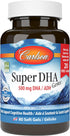 Carlson - Super DHA Gems, 500 mg DHA Supplements, 640 mg Fatty Acids, Wild-Caught Norwegian Arctic Fish Oil Concentrate, Sustainably Sourced Nordi...