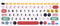 HRH - Ultra Thin Silicone Keyboard Cover Compatible for Logitech K380 Multi-Device Bluetooth Keyboard,Creative Rainbow font...