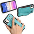 TOOVREN for iPhone 11 Wallet Lanyard Case Protective Cover with PU Leather Card Holder Adjustable Detachable Phone Lanyard Stand Strap for iPhone ...