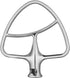 Gvode Stainless Steel Flex Edge Beater for KitchenAid Mixer, Fits Tilt-Head Stand Mixer Bowls for 4.5-5 Quart Bowls, Paddle Attachment for Kitchen...