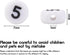 Xilitata 600Pcs Number Beads Black Number White Round Beads 4x7mm for Friendship Bracelet Making Jewelry Making Kit...